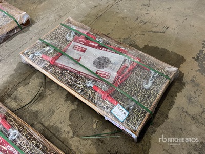 Quantity of (5) 2026 Suihe BC-9200 9200 lb Ratchet Binders & (10) 20 ft Chains (Unused)