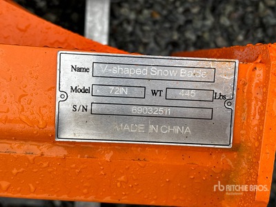 2026 Suihe SSD-A 72 in Angle Skid Steer Dozer (Unused)