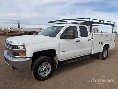 2019 Chevrolet Silverado 2500HD 4x4 Extended Cab Ciężarówka użytkowa