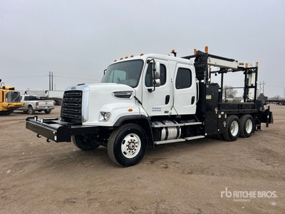 IMT 17/117DL K3 13825 lb Knuckle Boom on 2016 Freightliner 108SD 6x4 Crew Cab Camión Grúa