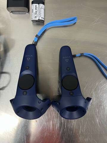 Quantity of (2) Vive Controller