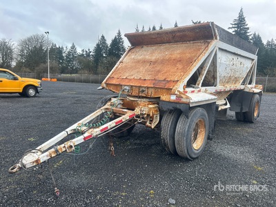 1998 Ranco T/A Turntable Belly Dump Trailer