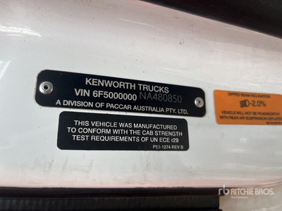 2022 Kenworth T610SAR 6x4 T/A Sleeper Truck Tractor