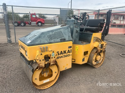 2014 Sakai SW320 Double Drum Roller