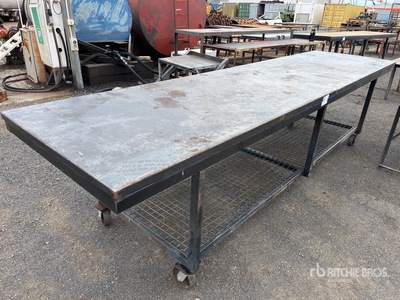 4100 mm Metal Ławka robocza