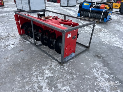 2026 Raytree RHSB72 72 in Skid Steer Snowblower (Unused)