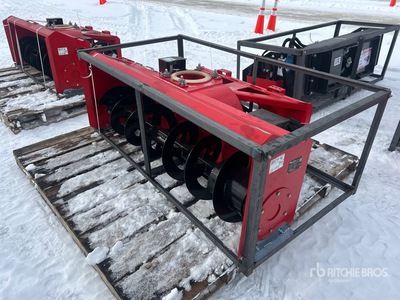 2026 Raytree RHSB72 72 in Hydraulic Control Skid Steer Snowblower (Unused)