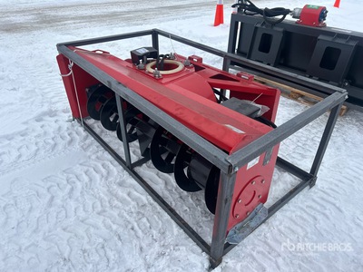 2026 Raytree RHSB72 72 in Hydraulic Control Skid Steer Snowblower (Unused)