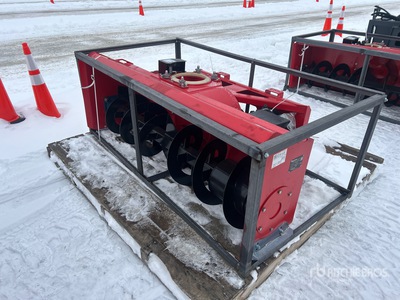 2026 Raytree RHSB72 72 in Hydraulic Control Skid Steer Snowblower (Unused)