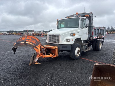 1995 Freightliner FL 70 4x4 Snow Plow Truck
