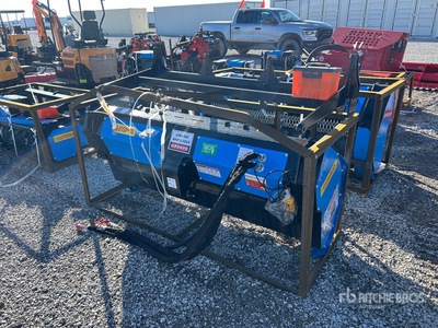 2026 Raytree RMDM72SS 72 in Drum Skid Steer Mulcher (Unused)