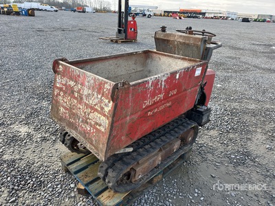 2004 Eurodig Dumpy 800D Stand-On Mini Crawler Dumper