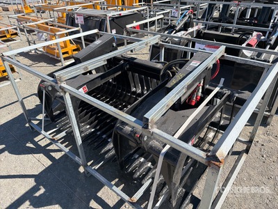 2026 LANDY PRGB72 72 in 72 in Rock Skid Steer Grapple Bucket (Unused)