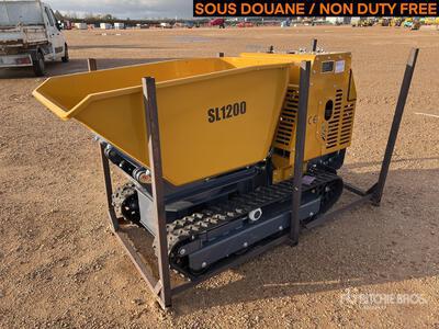 2025 SDLOOL SL-X1200J Walk-Behind Swivel Walk-Behind Swivel Brouette Mecanique Sur Chenilles (Non Utilise) Concrete Buggy (Unused)