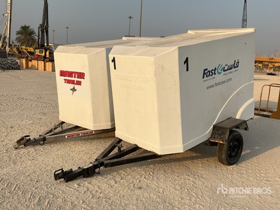 Master Trailer 2.2 m S/A Quantity of (2) Tow behind Cargo Przyczepa furgon