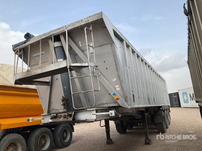 2002 Tisvol A-1010170-EAL Tri/A Aluminum End Dump Trailer