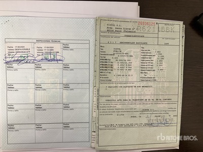 2002 Tisvol A-1010170-EAL Remorque à benne basculante