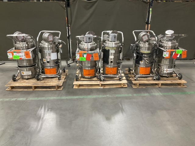 (6) Ametek 1S 14560 Vacuum Cleaners