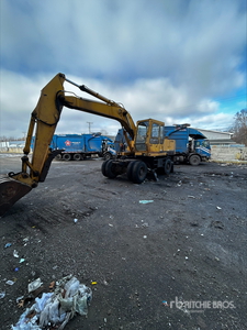1989 John Deere 595 Wheel Excavator