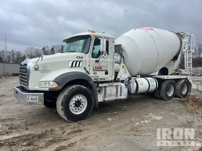 2017 Mack GU813 6x4 Mixer Truck