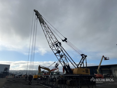 1982 P & H 5100 100 ton Lattice-Boom Crawler Crane