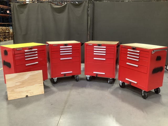(4) Kennedy Tool Boxes