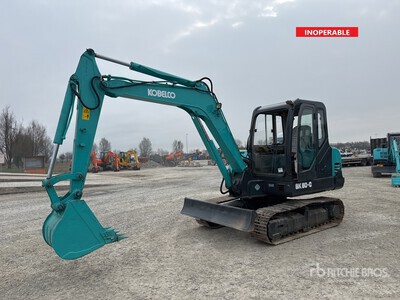 Kobelco SK60-C Mini Excavator (Inoperable)