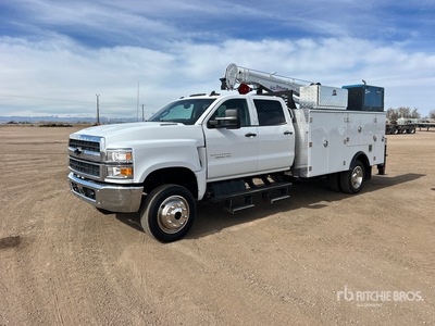 2022 Chevrolet MD5500 4x4 Crew Cab Ciężarówka serwisowa