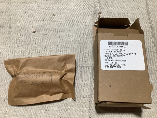 (87) Naval Sea Systems 497A10094-3 Sleeve Bushings