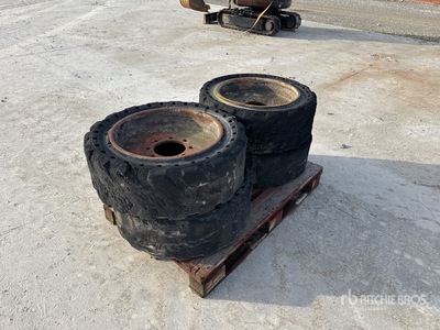 Qty of Skid Steer Loader Wheels