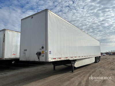 2015 Utility 53 ft x 102 in T/A Van Trailer