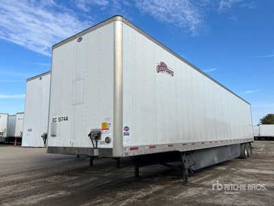 2018 Utility 53 ft x 102 in T/A Van Trailer