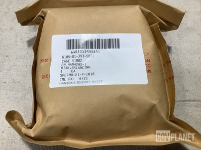 (2) Hansome Energy Systems HAN4295-1 Balancing Disks