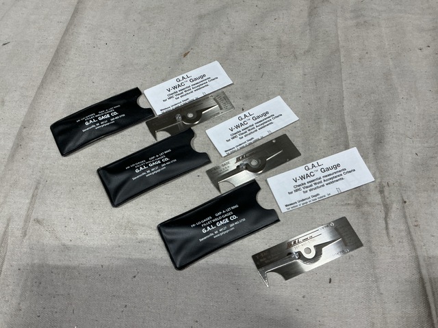 (6) G.A.L. Gage 269-465-5750 V-WAC Gages (6) G.A.L. Gage 269-465-5750 V-WAC Gages