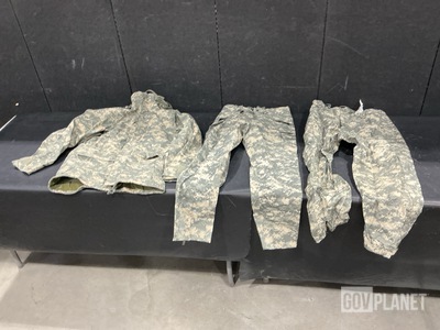 (41) Pairs of Cold Weather Trousers, (11) Cold Weather Parkas & Assorted Items