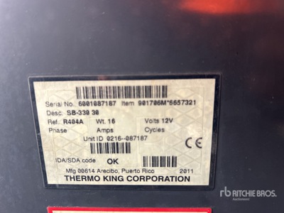 2011 Great Dane CLR-1114-32053 53 ft x 102 in T/A Refrigerated Trailer