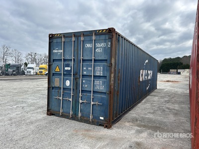 2007 40 ft High Cube Storage Container