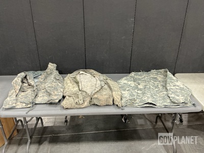 (21) Wet Weather Jackets, (17) Cold Weather Parkas & Assorted Items