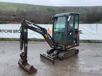 2016 Volvo EC18D Mini Excavator