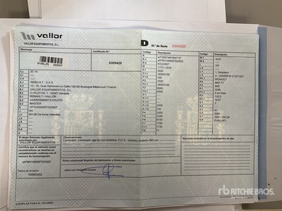 2022 Renault Master Camion de service