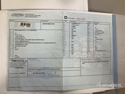 2015 Iveco 35C15 Refrigerated Truck