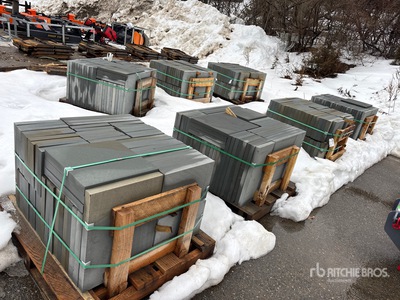 Quantity of (7) Pallets of Stone (Unused)