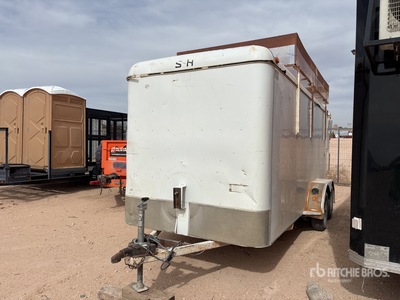 2001 S&H 16 Ft T/A Enclosed Trailer