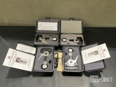 (4) Pacific Scientific T60-1001-C8-1A Cable Control Aircraft Tensiometers