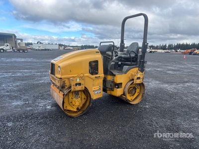 2018 Cat CB24B Double Drum Roller
