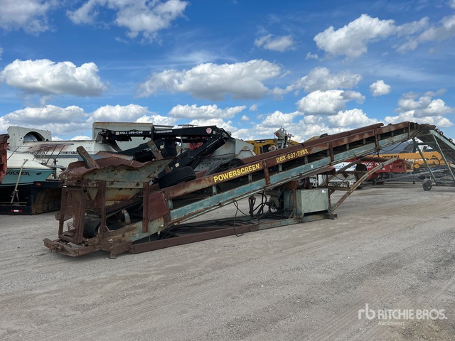 Mgl Engineering 2000 MGL Engineering 36 in x 48 ft Portable Stacking Convoyeur ...