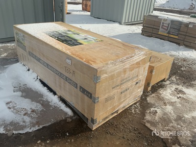 2026 EMC CG2541-H305 x 13 ft Double Metal Warehouse Shed (Unused)