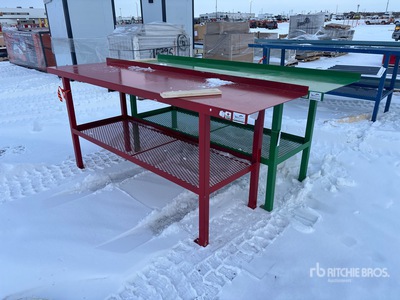 Quantity of (2) 8 ft x 2 ft 2 in Workbench (Unused)