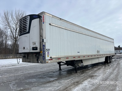 2018 Utility 3000R 53 ft x 102 in T/A Refrigerated Trailer