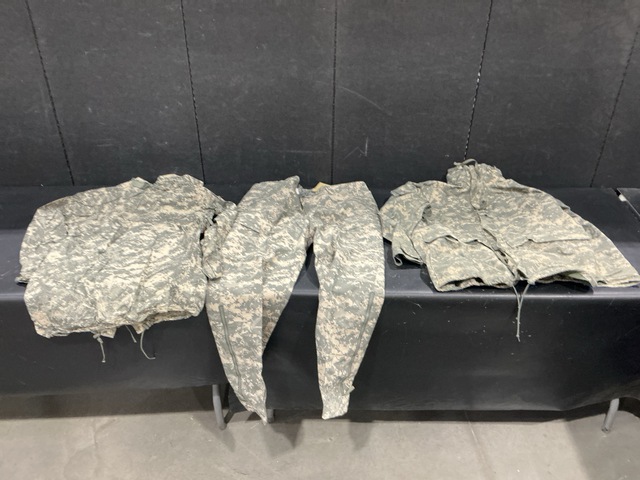 (32) Wet Weather Parkas, (8) Cold Weather Parkas & Assorted Items